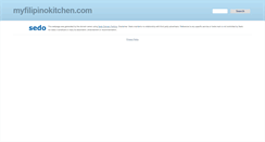 Desktop Screenshot of myfilipinokitchen.com